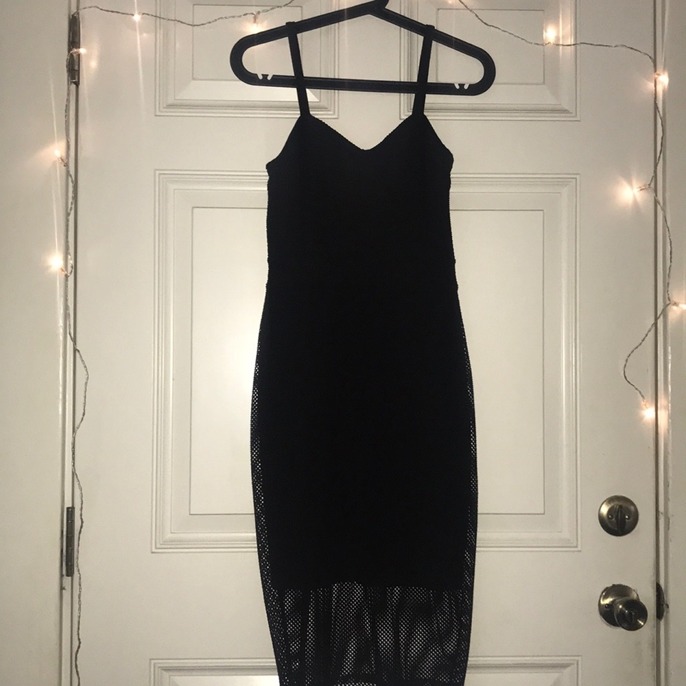 EXPRESS BLACK DRESS MESH